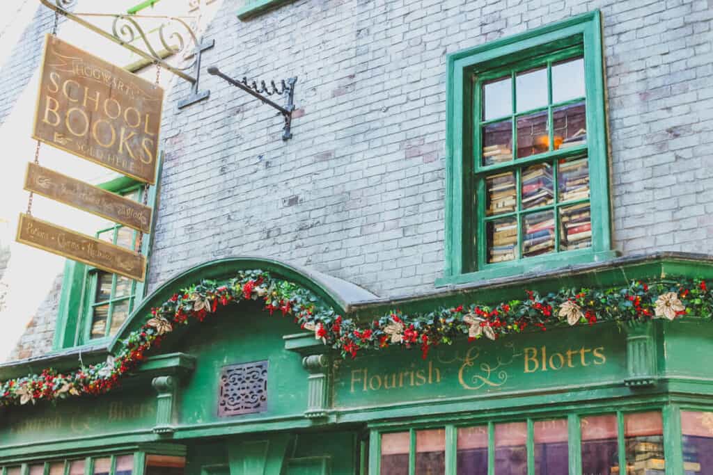 Flourish and Blott's Bookstore
